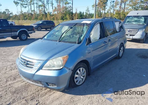 2008 Honda Odyssey Ex-L из США, поврежденный, VIN 5FNRL38718B104835